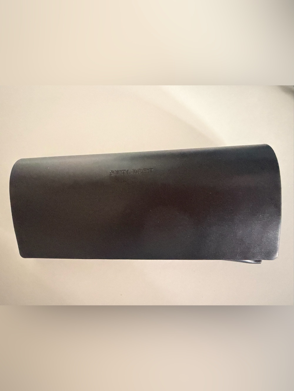 Saint Laurent Black Leather Lens case - Picture 3 of 6